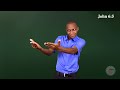 Bible  jesus feeds 5000 men  kenyan sign language