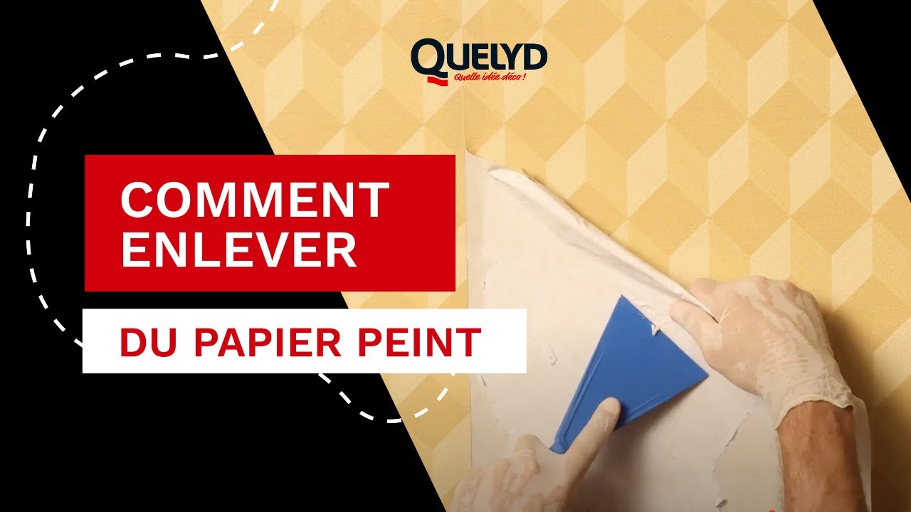 Comment enlever du papier peint facilement 