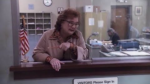 The School Secretary scolds Sam (Freaks And Geeks)