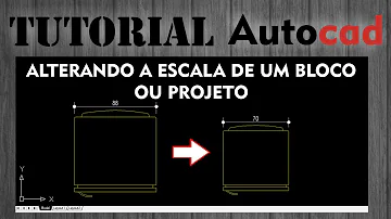 Como ajustar a escala de um desenho no AutoCAD?