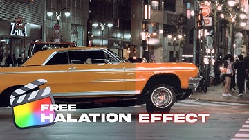 Free Halation Effect - Final Cut Pro Tutorial