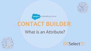 What are Attributes in Contact Builder in Salesforce Marketing Cloud?