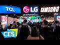 New tvs from ces 2024  walking tour