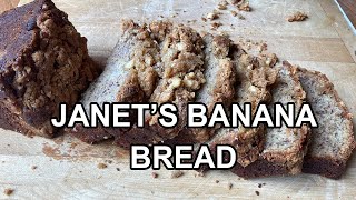 Janets Banana Bread Easy Recipe With Streusel Topping Cookthink