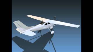Cessna 182 skylane aircraft 3D model from CGTrader.com