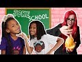 PRANK SCHOOL Substitute Teacher's First Day! Sneaking in Class - New Slime School