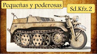 Las Kettenkrad, motocicletas semi-oruga alemanas. Sd.Kfz. 2 (1939-1945)