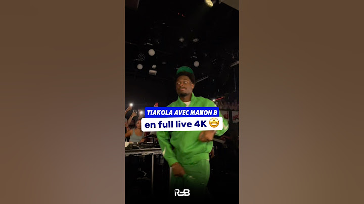 Tiakola en FULL 4K avec Manon B #tiakola