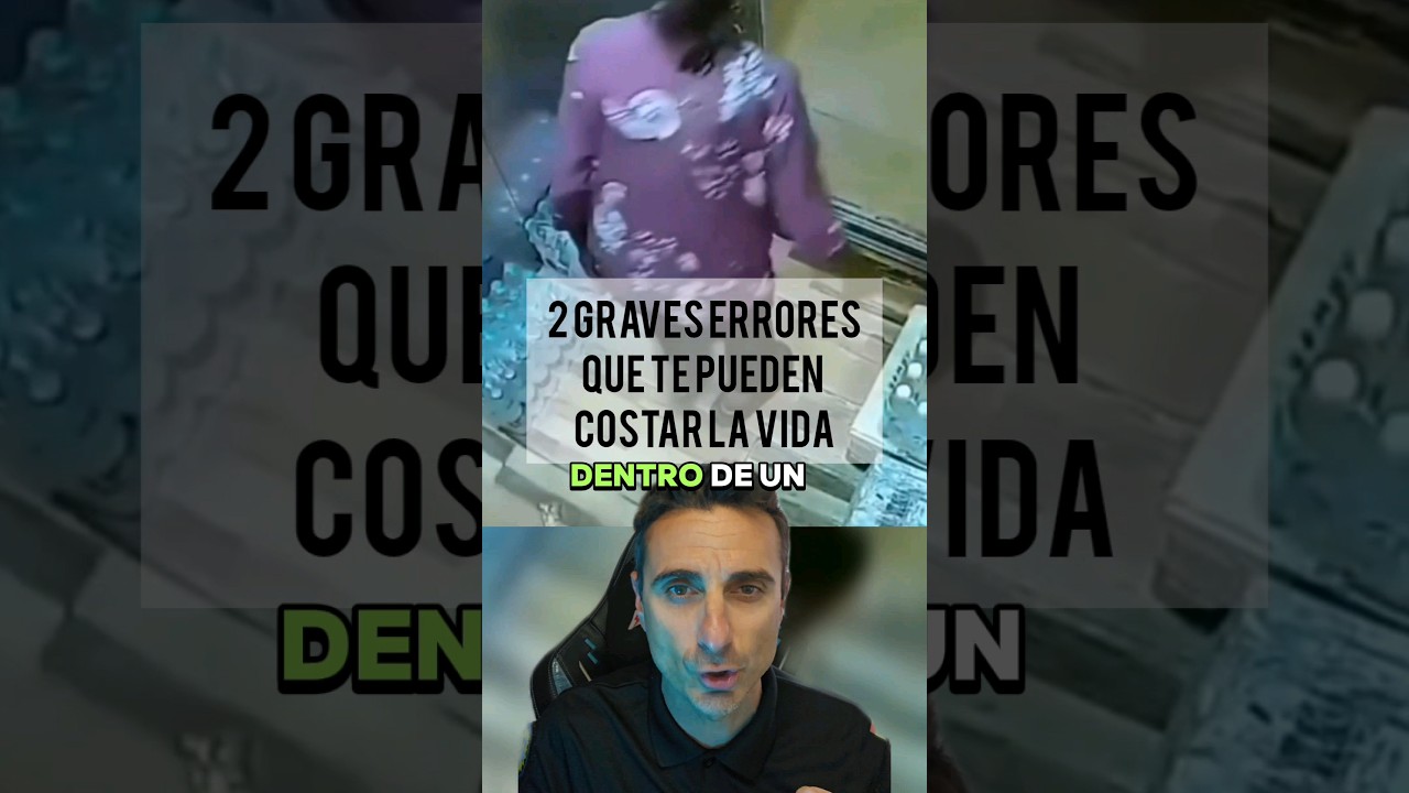 2 graves errores dentro de un ascensor.