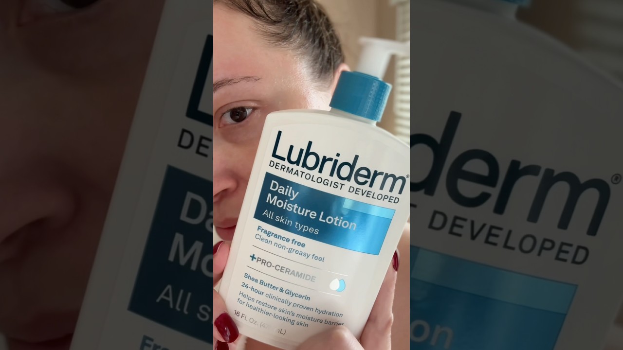 BEAT WINTER SKIN BLUES WITH LUBRIDERM DAILY MOISTURE LOTION 💙 