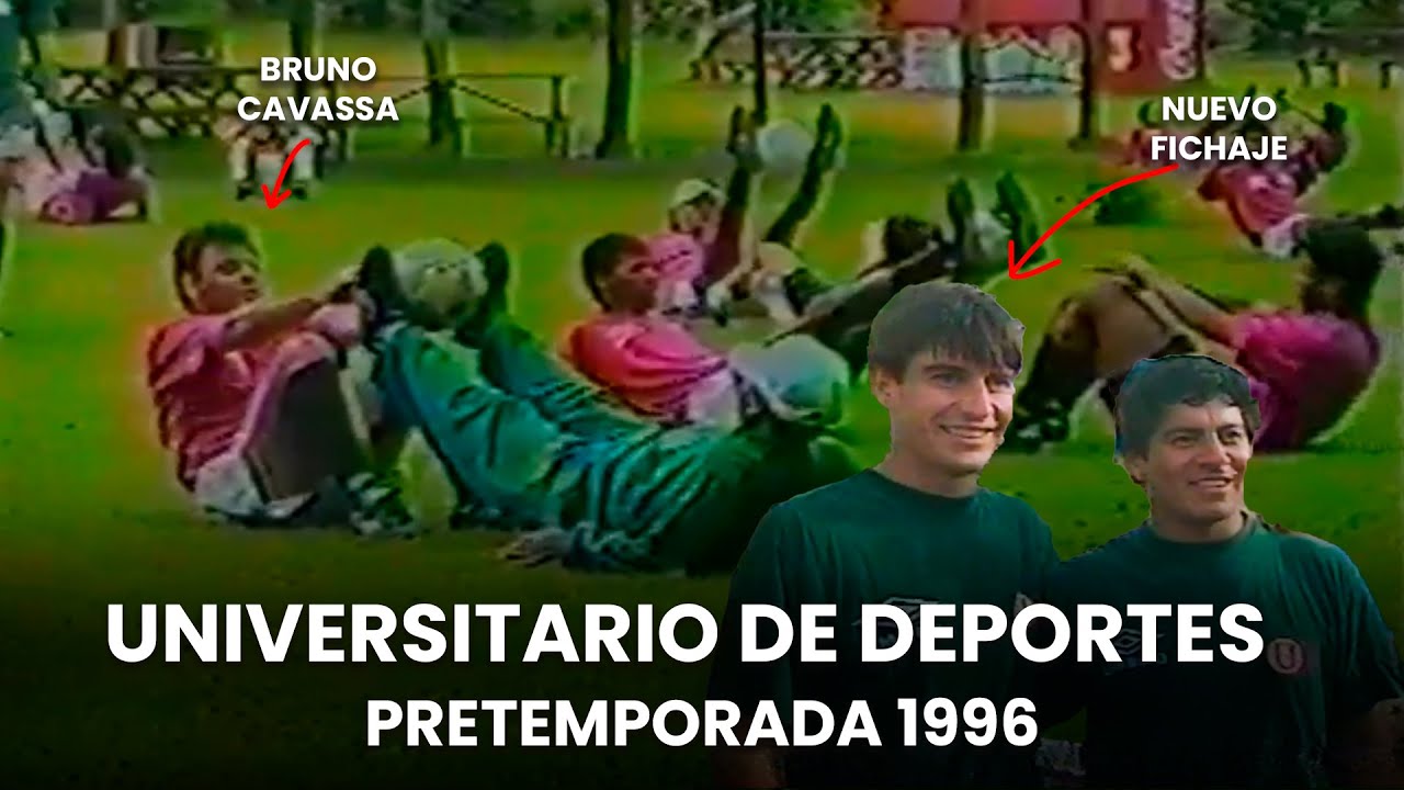 Pretemporada de Universitario 1996 | Nuevos Fichajes| Ibañez llega a la U | Cavassa en la práctica 🎞