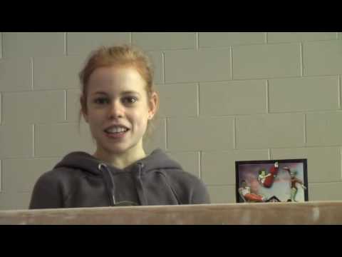 gymnast Jessica Dowling INTERVIEW