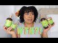 #MASKMONDAY SHEA MOISTURE MORINGA & AVOCADO POWER GREENS COLLECTION REVIEW