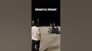 Which ones really the EXTROVERT? #biker #biketok #extrovert #introvert #bikers #bikerboys