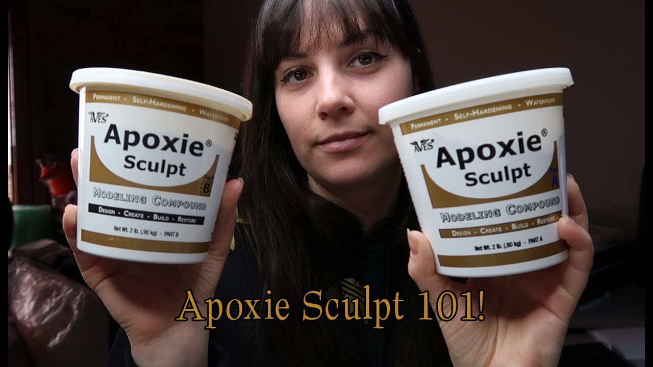 How to Use Apoxie Sculpt Air Dry Epoxy Clay 