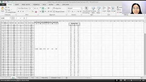 #BiologiPerikanan2021_Reproduksi Tutorial Excel Reproduksi Biologi Perikanan MSP 56 FPIK IPB (C2-54)