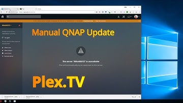 How to Install Manual Update for Plex.TV on QNAP QNAS File Server