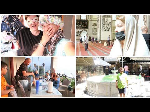 BURSA'DA ULU CAMIi'Yi GEZDİK AiLECE DOĞUM GÜNÜ KUTLADIK | TÜRKiYE iZiNi 2021| GÜNLÜK VLOG | VLOG