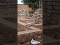 début de la maison d'habitation