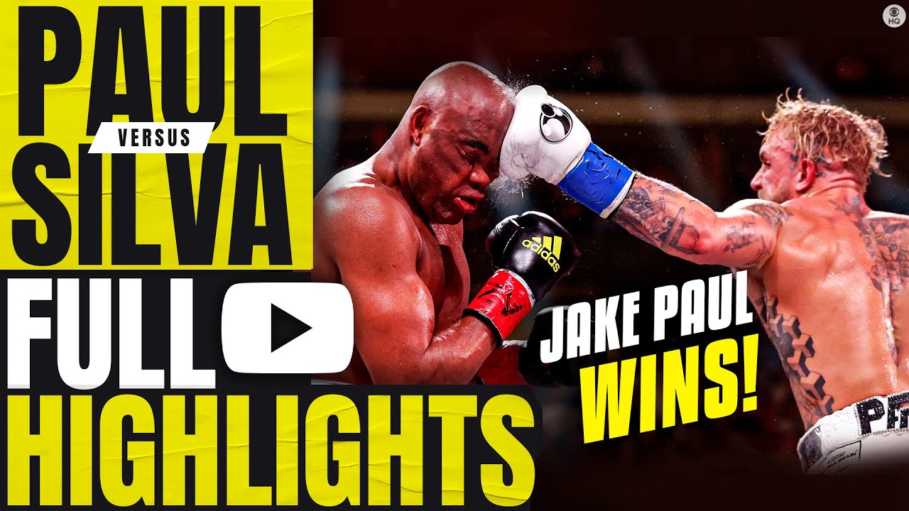 Jake Paul KNOCKS DOWN Anderson Silva late, wins via Unanimous Decision I FULL HIGHLIGHTS