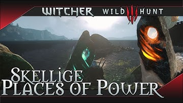 The Witcher 3 All Skellige Isles Places of Power