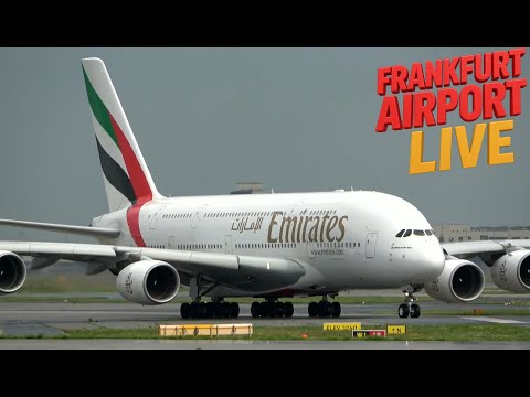 LIVE🔴 Frankfurt Airport | Planespotting Startbahn 18 West 🛫