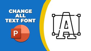 How to change all text font in PowerPoint