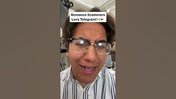 **DANGEROUS**Romance Scammers Can Take CONTROL Over Telegram!!💸 #shorts