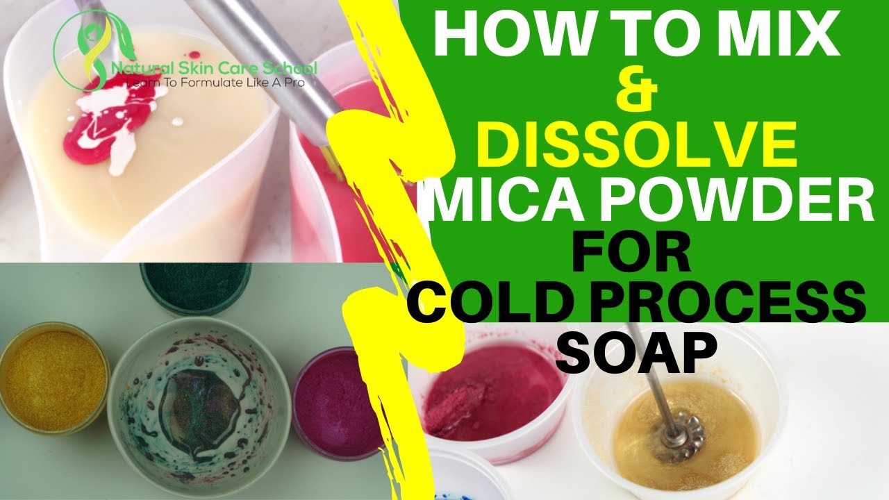 How to Color Homemade Soap With Mica Powder • New Life On A Homestead