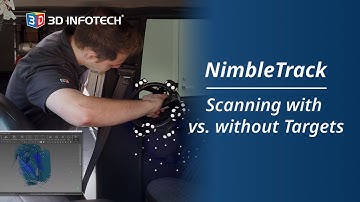 NimbleTrack: Scanning with vs. without Targets