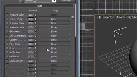 3Ds Max Tutorial - 17 - Applying Maps