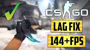 ✔CSGO Low End PC | Lag & Stutter Fix | ▶144+FPS | Ultimate CSGO FPS Boost Guide