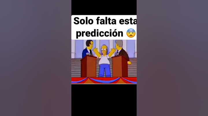 Predicciones simpsons #simpsons #predicción #misterio