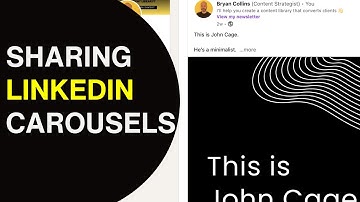 Hoe u carrousels op LinkedIn kunt maken en plaatsen