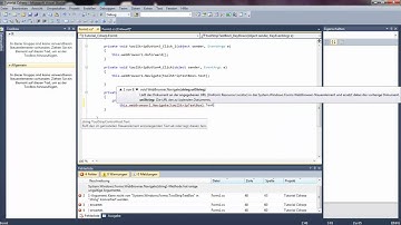 Tutorial - Visual Studio 2011 Webbrowser Programmieren in C# Teil 3/3