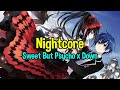 ₢Nightcore - Sweet but Psycho ✗ Down (Switching Vocals) - (mashup)