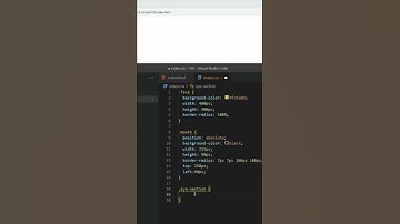 Face with CSS | CSS Tricks | Smiley with CSS #css #css3 #frontend #react #mern #fullstack #coding