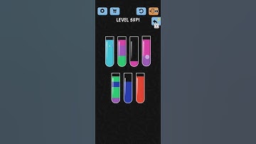 Water Color Sort Level 5971 Gameplay WalkThrough Solution
