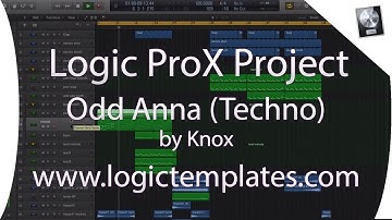 Logic Pro X Techno Template - ODD Anna by Knox www.logictemplates.com