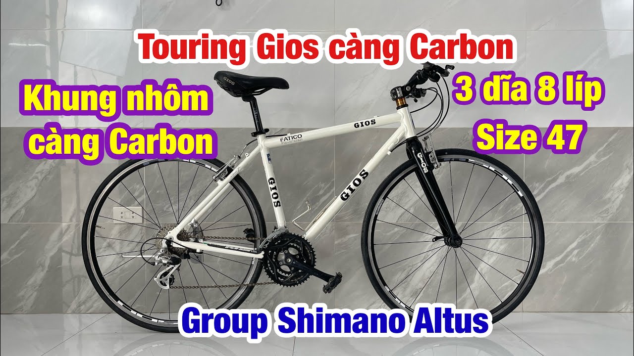 [ĐÃ BÁN]XE ĐẠP GIOS NHẬT BÃI CÀNG CARBON | giá... - youtube