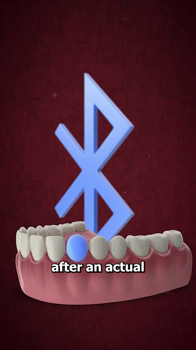 This Is Why It's Called 'Bluetooth' 🤔 (EXPLAINED)