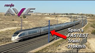 Madrid to Barcelona NONSTOP on Spain’s FASTEST Train!