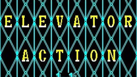 Elevator Action Review for the Sinclair ZX Spectrum by John Gage