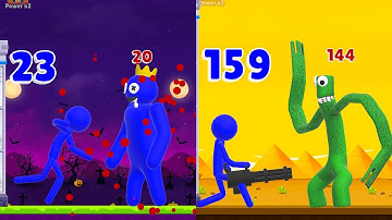 Stick Fight Hero War Tower GamePlay - iOS, Android Part 1