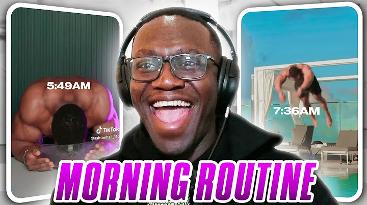 This Guy Is Not Real !! (Morning Routine)