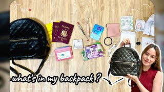 What’s in my backpack 2024 🎒| *Housewife Edition* | Alma Tu