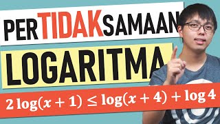 KAMU HARUS PAHAM INI SEBELUM MENGERJAKAN SOAL PERTIDAKSAMAAN LOGARITMA - MATEMATIKA KELAS 10