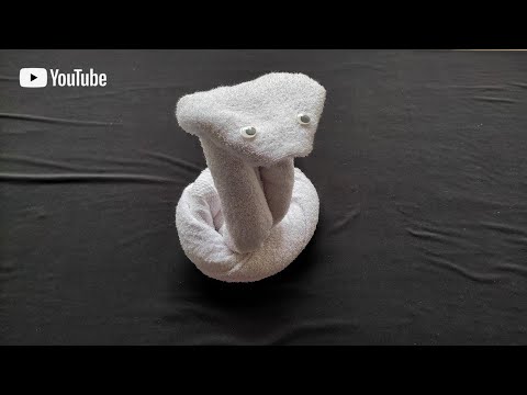 Video: Stål håndklædevarmer formet som en slange