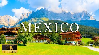 FLYING OVER MEXICO (4K UHD) - Relaxing Music Along With Beautiful Nature Videos - 4K Video UHD