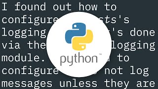 How do I disable log messages from the Requests library?